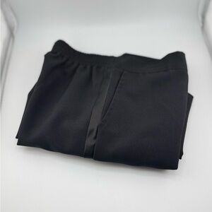 Black Elastic Waist Pants